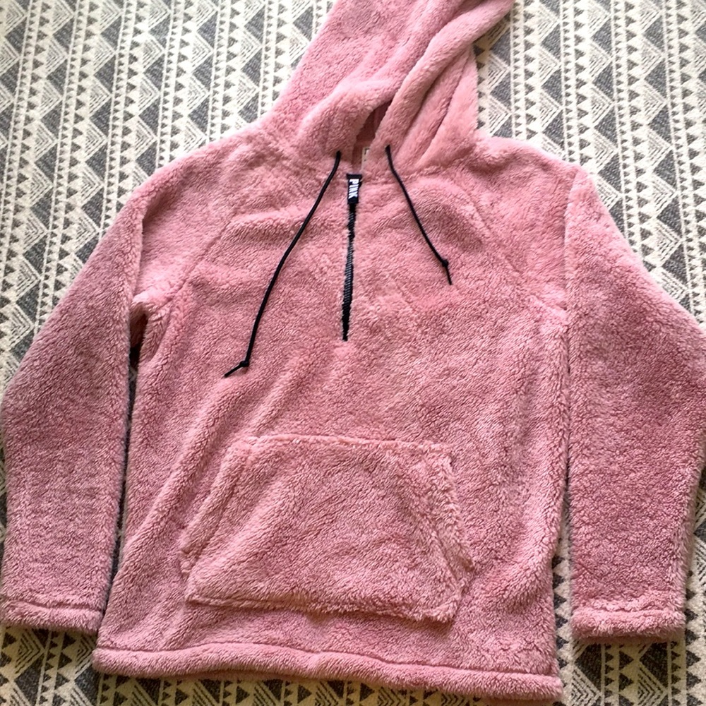 PINK Sherpa Hoodie